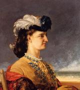 Gustave Courbet Portrait of Countess Karoly oil painting artist